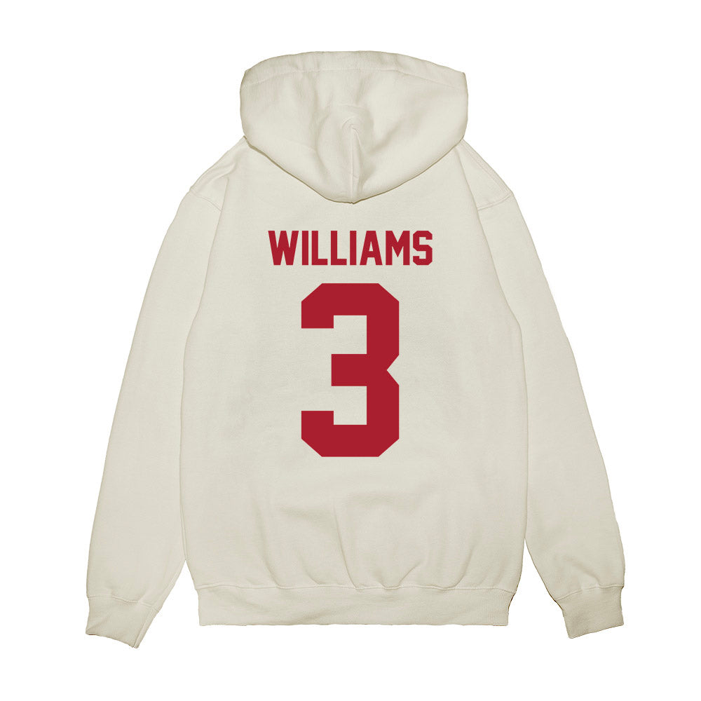Iowa State - NCAA Women's Basketball : Alisa Williams - Vintage Shersey Premium Hooded Sweatshirt-1