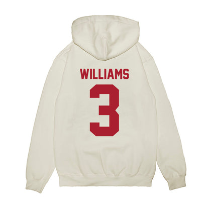Iowa State - NCAA Women's Basketball : Alisa Williams - Vintage Shersey Premium Hooded Sweatshirt-1