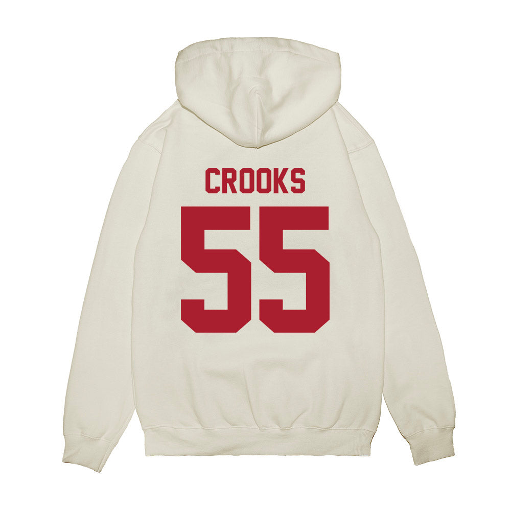 Iowa State - NCAA Women's Basketball : Audi Crooks - Vintage Shersey Premium Hooded Sweatshirt-1