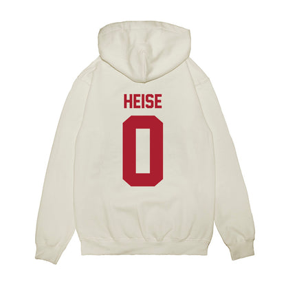 Iowa State - NCAA Men's Basketball : Nate Heise - Vintage Shersey Premium Hooded Sweatshirt-1