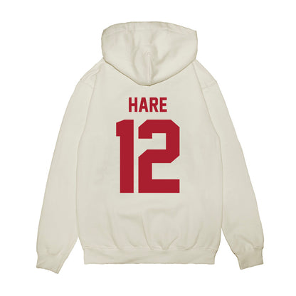 Iowa State - NCAA Women's Basketball : Kenzie Hare - Vintage Shersey Premium Hooded Sweatshirt-1
