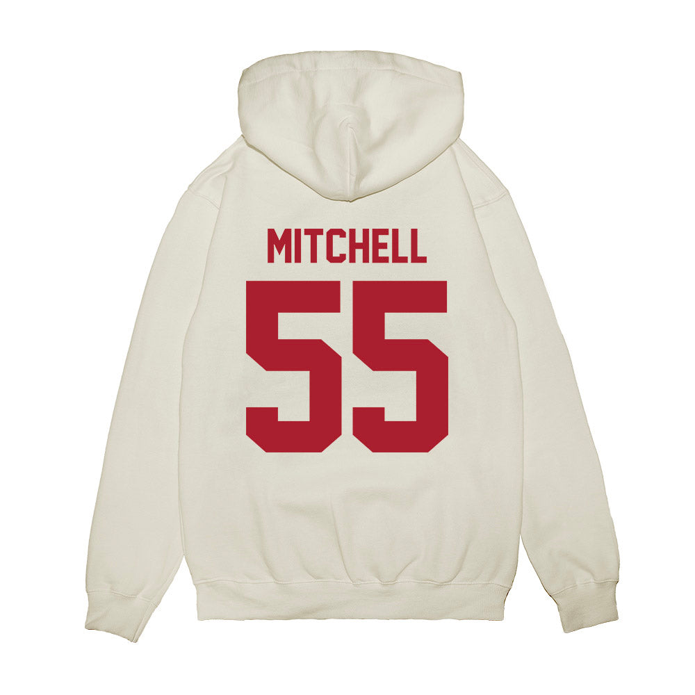 Iowa State - NCAA Men's Basketball : Xzavion Mitchell - Vintage Shersey Premium Hooded Sweatshirt-1