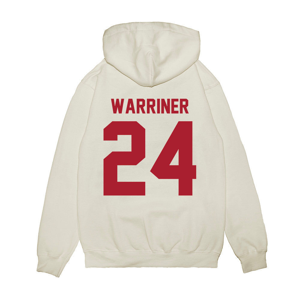 Iowa State - NCAA Men's Basketball : Test Warriner - Vintage Shersey Premium Hooded Sweatshirt-1