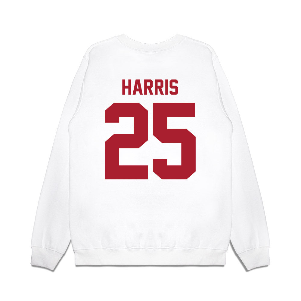 Iowa State - NCAA Women's Basketball : sydney harris - Vintage Shersey Premium Crewneck Sweatshirt-1