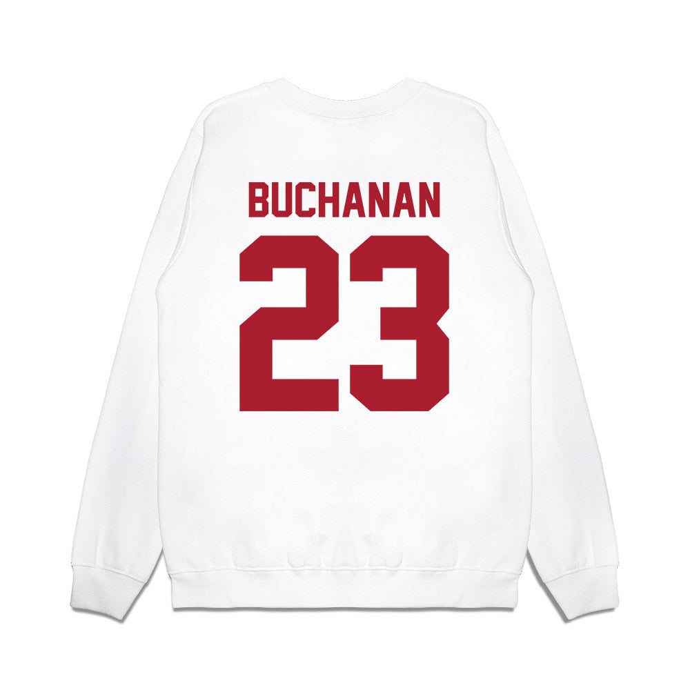 Iowa State - NCAA Men's Basketball : Blake Buchanan - Vintage Shersey Premium Crewneck Sweatshirt-1