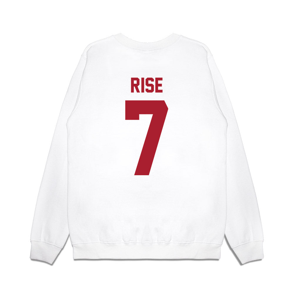 Iowa State - NCAA Men's Basketball : Anthony Rise - Vintage Shersey Premium Crewneck Sweatshirt-1