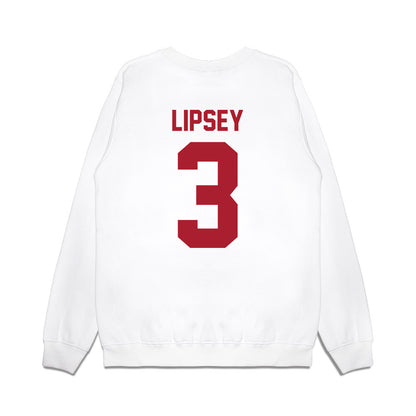 Iowa State - NCAA Men's Basketball : Tamin Lipsey - Vintage Shersey Premium Crewneck Sweatshirt-1