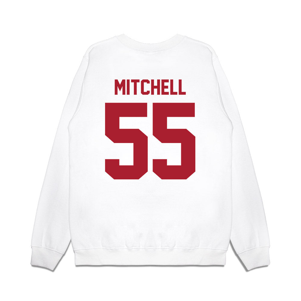 Iowa State - NCAA Men's Basketball : Xzavion Mitchell - Vintage Shersey Premium Crewneck Sweatshirt-1