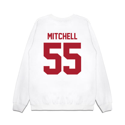 Iowa State - NCAA Men's Basketball : Xzavion Mitchell - Vintage Shersey Premium Crewneck Sweatshirt-1