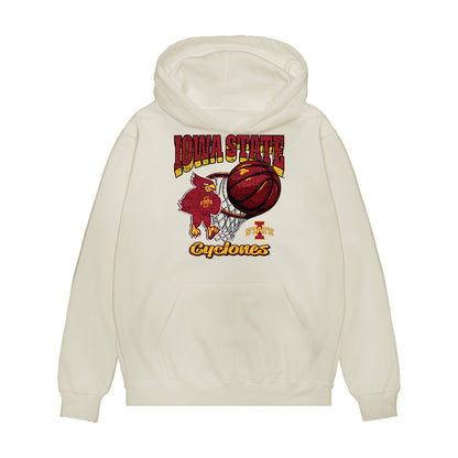 Iowa State - NCAA Men's Basketball : Milan Momcilovic - Vintage Shersey Premium Hooded Sweatshirt-0