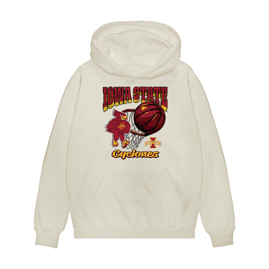 Iowa State - NCAA Men's Basketball : Xzavion Mitchell - Vintage Shersey Premium Hooded Sweatshirt-0