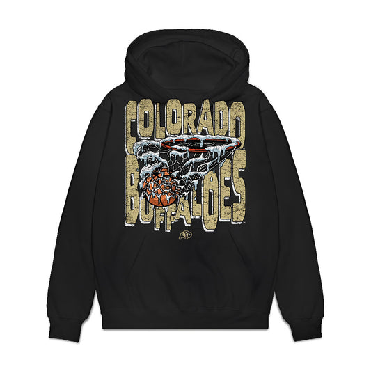 Colorado - NCAA Women's Basketball : Jojo Nworie - Vintage Shersey Premium Hooded Sweatshirt-0