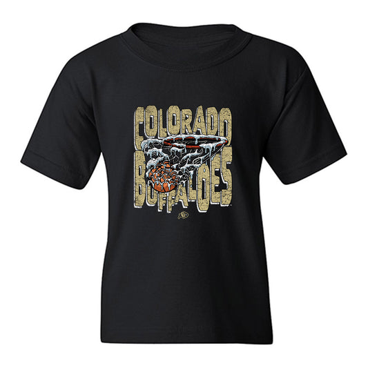 Colorado - NCAA Women's Basketball : Jojo Nworie - Vintage Shersey Youth T-Shirt-0