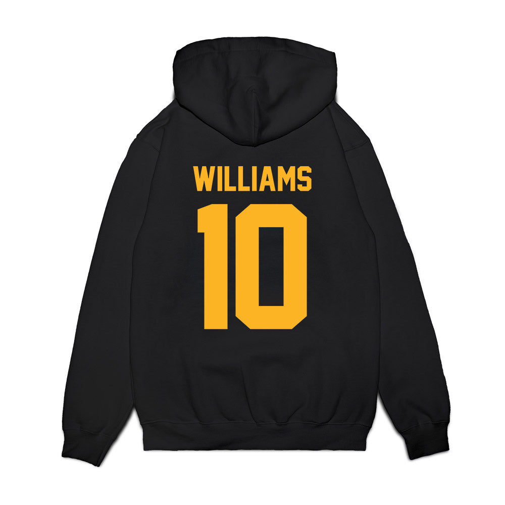 Baylor - NCAA Men's Basketball : Isaac Williams - Vintage Shersey Premium Hooded Sweatshirt-1