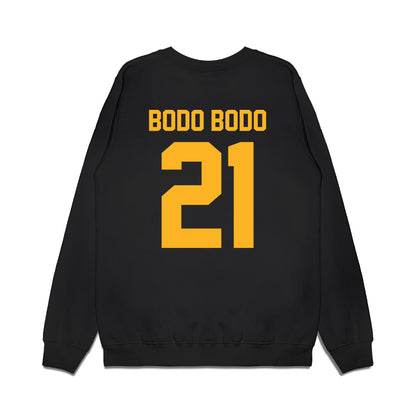 Baylor - NCAA Men's Basketball : Juslin Bodo Bodo - Vintage Shersey Premium Crewneck Sweatshirt-1