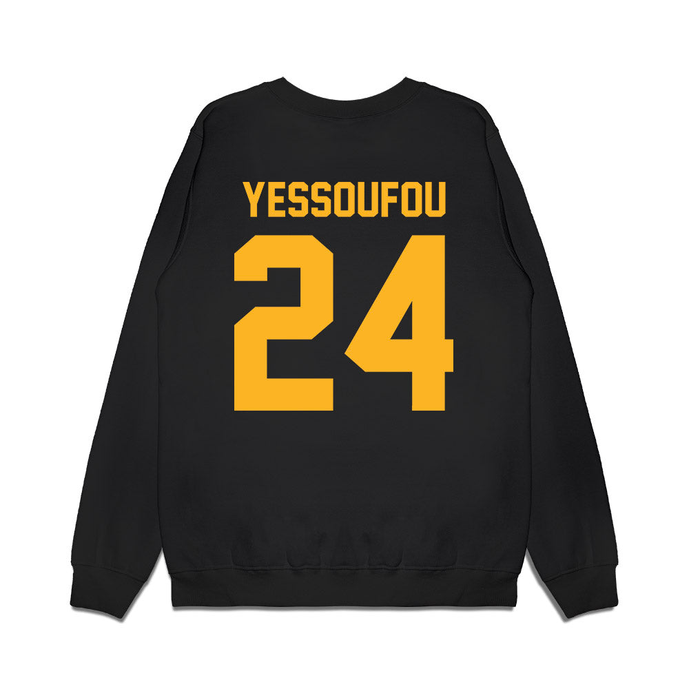 Baylor - NCAA Men's Basketball : Tounde Yessoufou - Vintage Shersey Premium Crewneck Sweatshirt-1