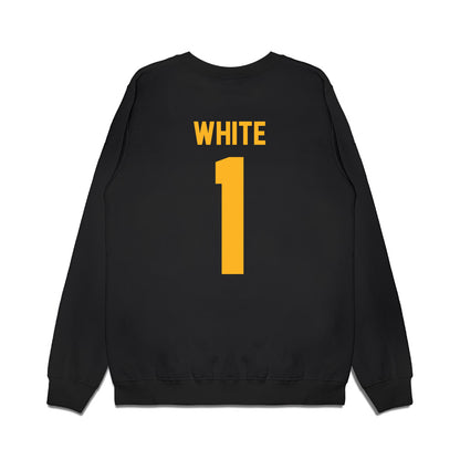 Baylor - NCAA Men's Basketball : Jaylon White - Vintage Shersey Premium Crewneck Sweatshirt-1