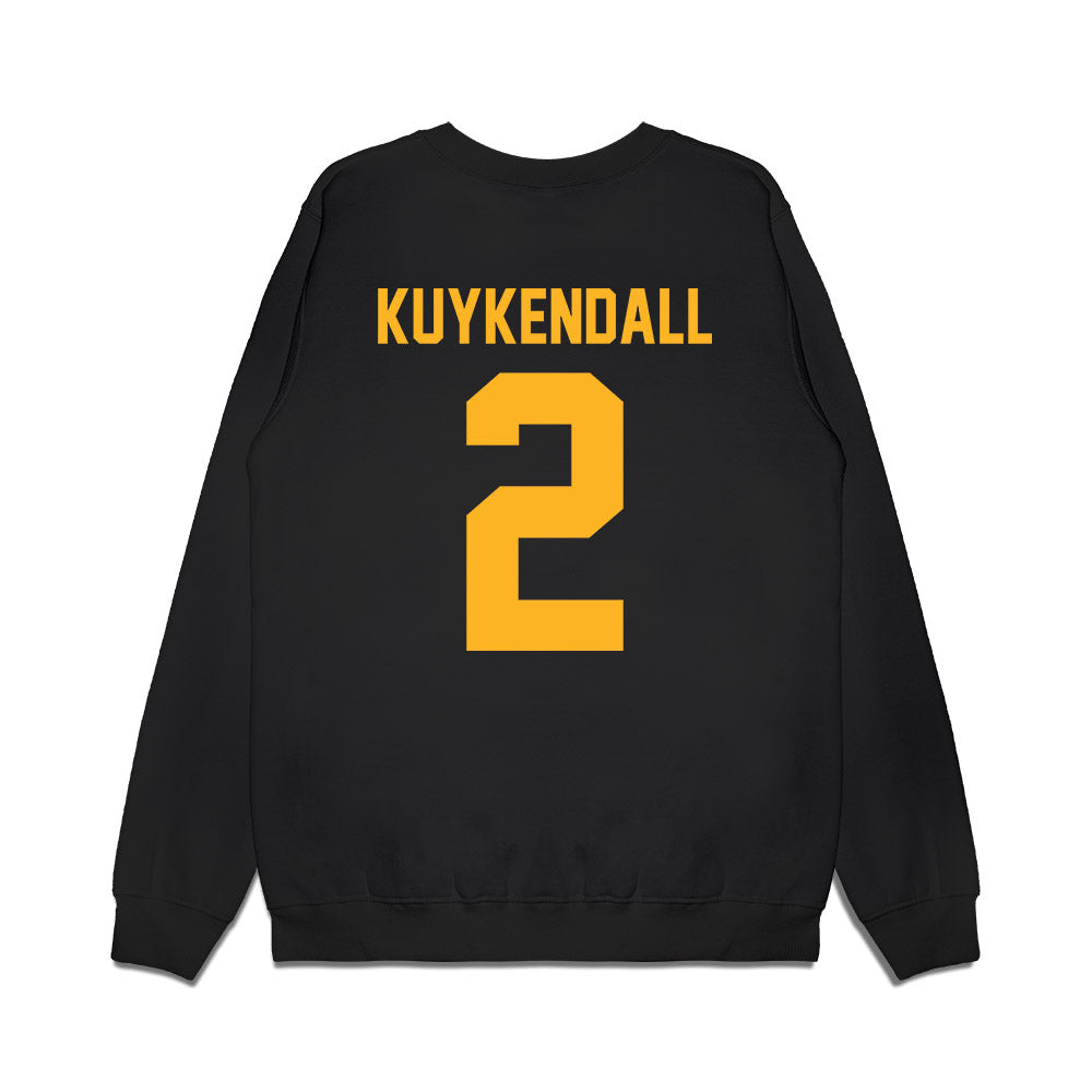 Baylor - NCAA Men's Basketball : Will Kuykendall - Vintage Shersey Premium Crewneck Sweatshirt-1