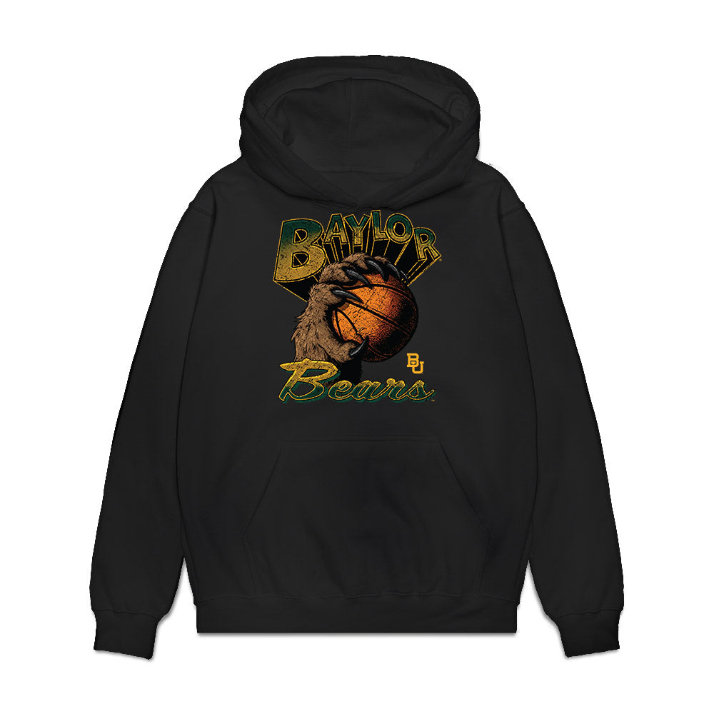 Baylor - NCAA Men's Basketball : Maikcol Perez - Vintage Shersey Premium Hooded Sweatshirt-0