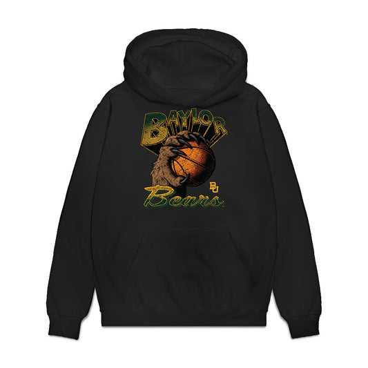 Baylor - NCAA Men's Basketball : Maikcol Perez - Vintage Shersey Premium Hooded Sweatshirt-0