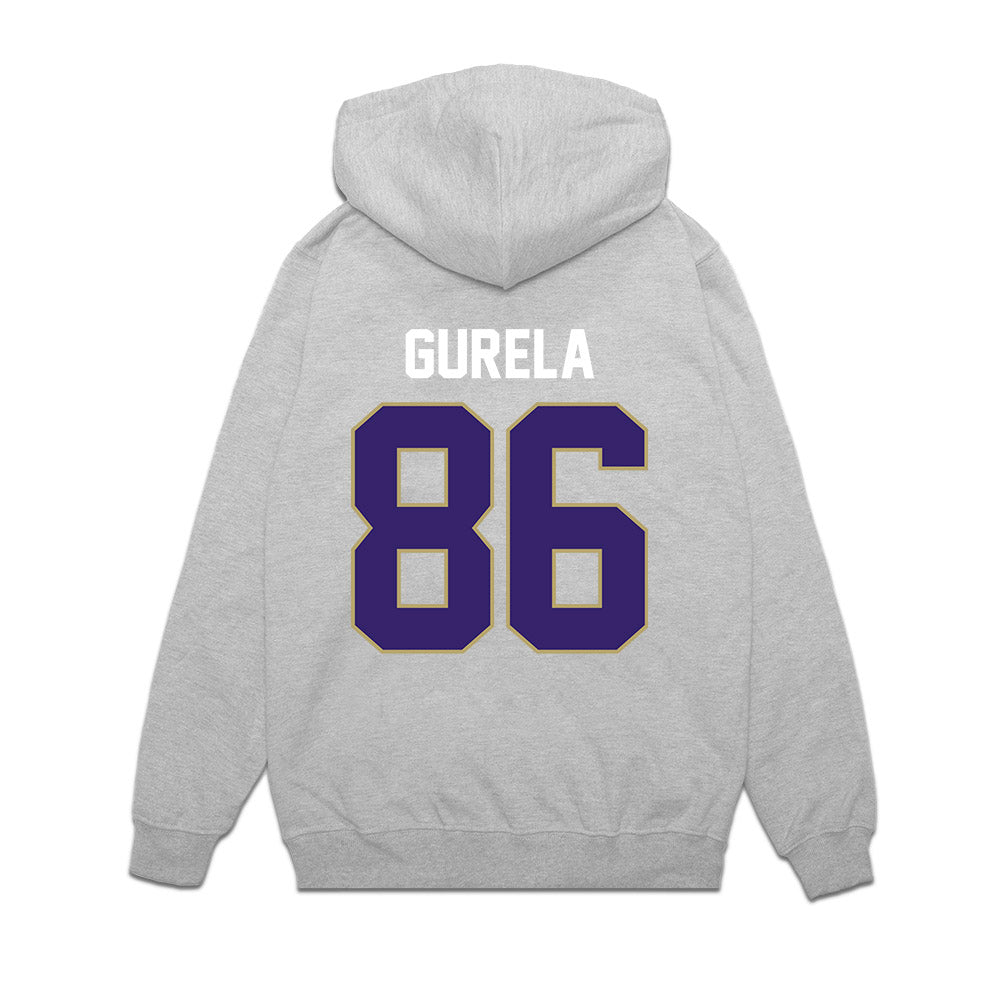JMU - NCAA Football : Ethan Gurela - Vintage Football Premium Hooded Sweatshirt-1