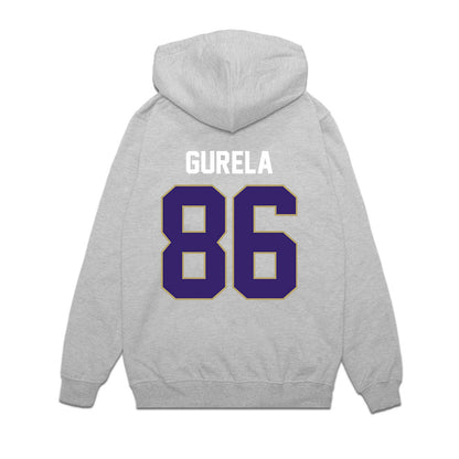 JMU - NCAA Football : Ethan Gurela - Vintage Football Premium Hooded Sweatshirt-1