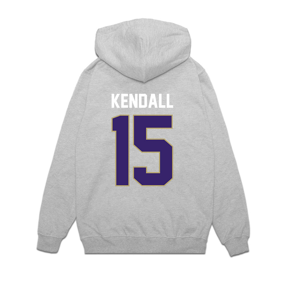 JMU - NCAA Football : Blake Kendall - Vintage Football Premium Hooded Sweatshirt-1