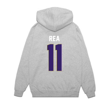 JMU - NCAA Football : Patrick Rea - Vintage Football Premium Hooded Sweatshirt-1