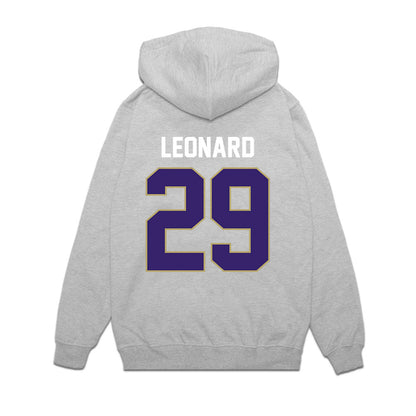 JMU - NCAA Football : Tre Leonard - Vintage Football Premium Hooded Sweatshirt-1