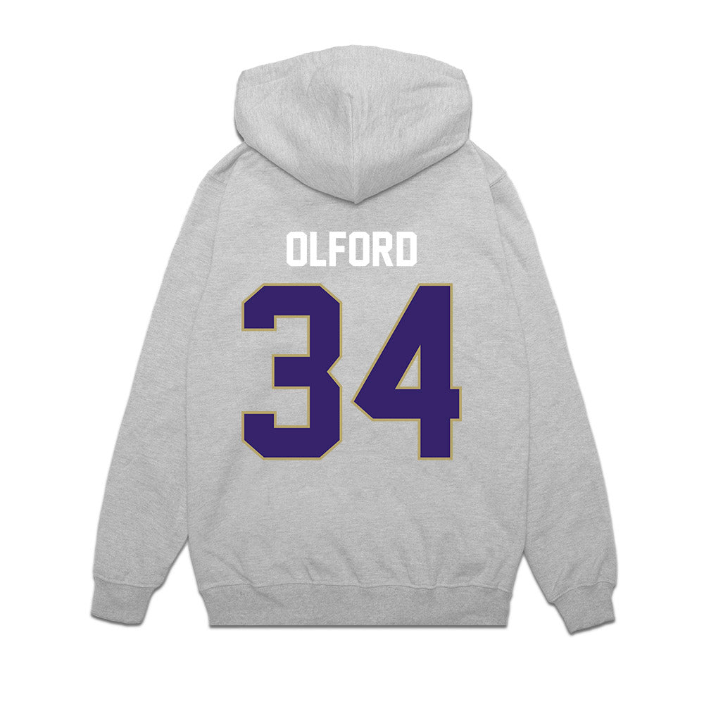 JMU - NCAA Football : Jamal Olford - Vintage Football Premium Hooded Sweatshirt-1