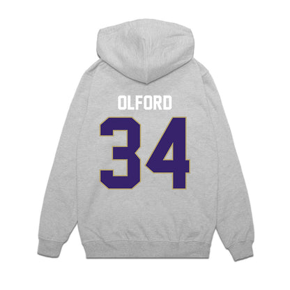 JMU - NCAA Football : Jamal Olford - Vintage Football Premium Hooded Sweatshirt-1
