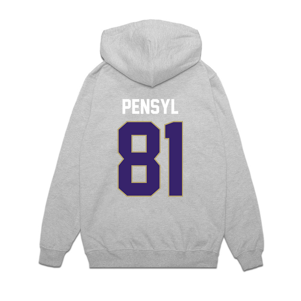 JMU - NCAA Football : Chase Pensyl - Vintage Football Premium Hooded Sweatshirt-1