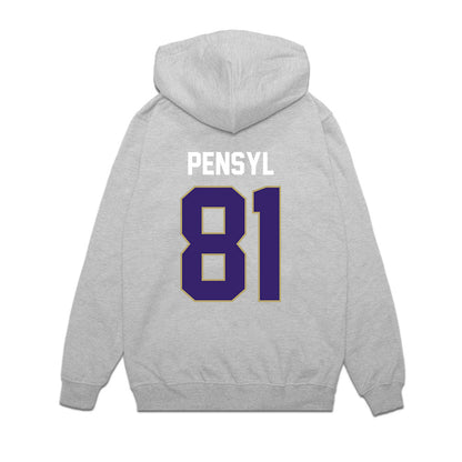 JMU - NCAA Football : Chase Pensyl - Vintage Football Premium Hooded Sweatshirt-1