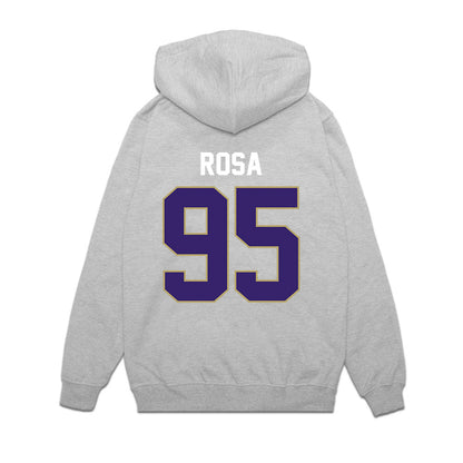 JMU - NCAA Football : Cristiano Rosa - Vintage Football Premium Hooded Sweatshirt-1