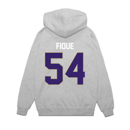 JMU - NCAA Football : Brandon Fique - Vintage Football Premium Hooded Sweatshirt-1