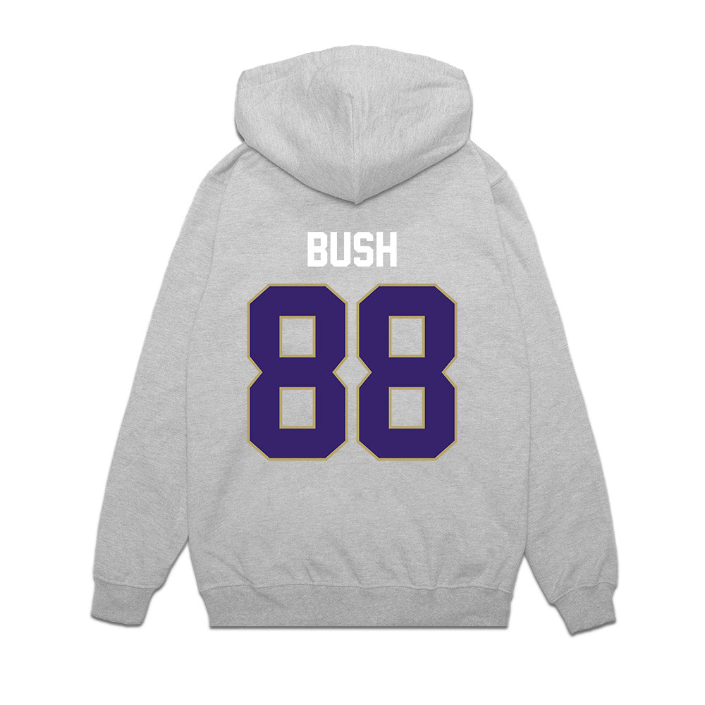 JMU - NCAA Football : Kells Bush - Vintage Football Premium Hooded Sweatshirt-1