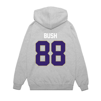 JMU - NCAA Football : Kells Bush - Vintage Football Premium Hooded Sweatshirt-1