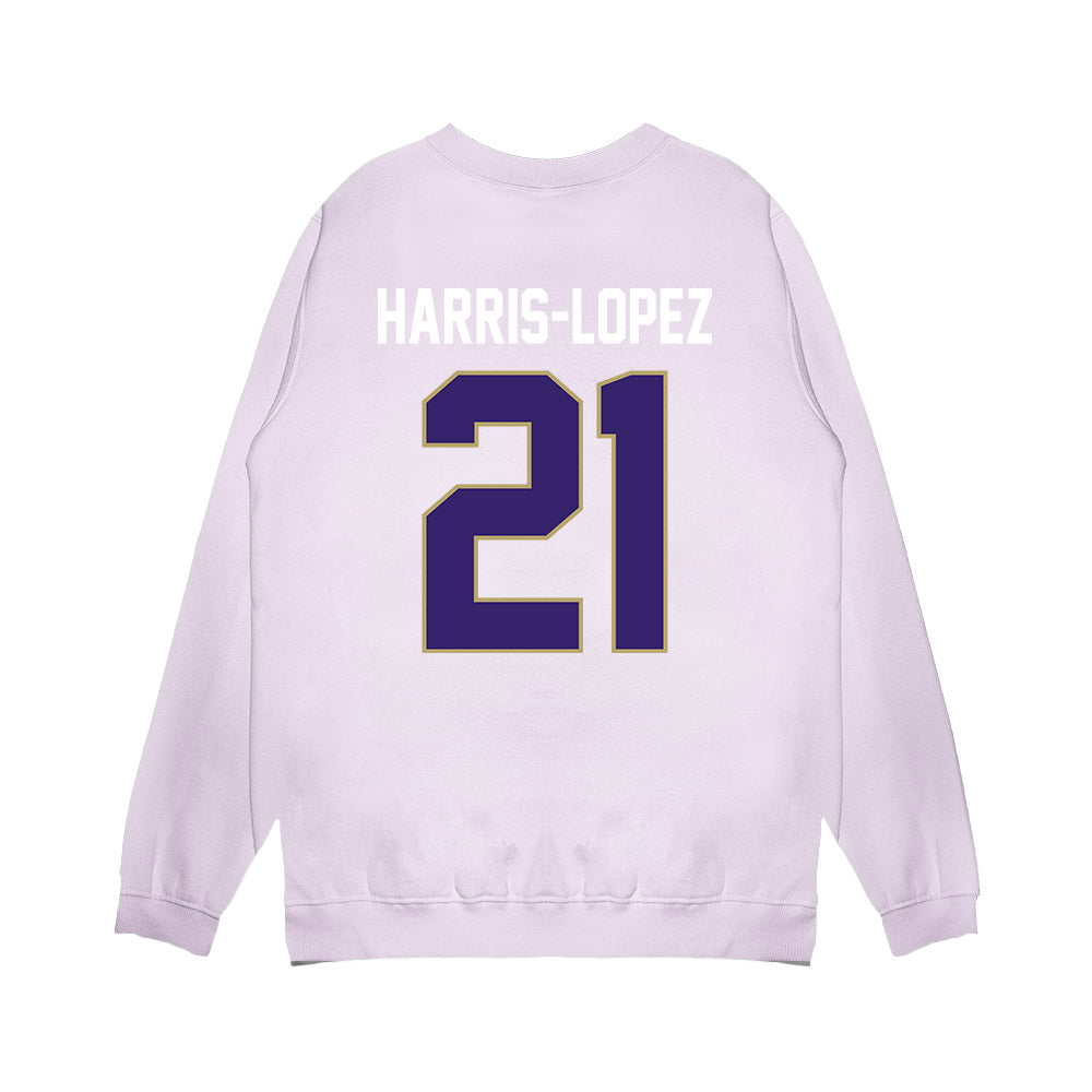 JMU - NCAA Football : Curtis Harris-Lopez - Vintage Football Premium Crewneck Sweatshirt-1
