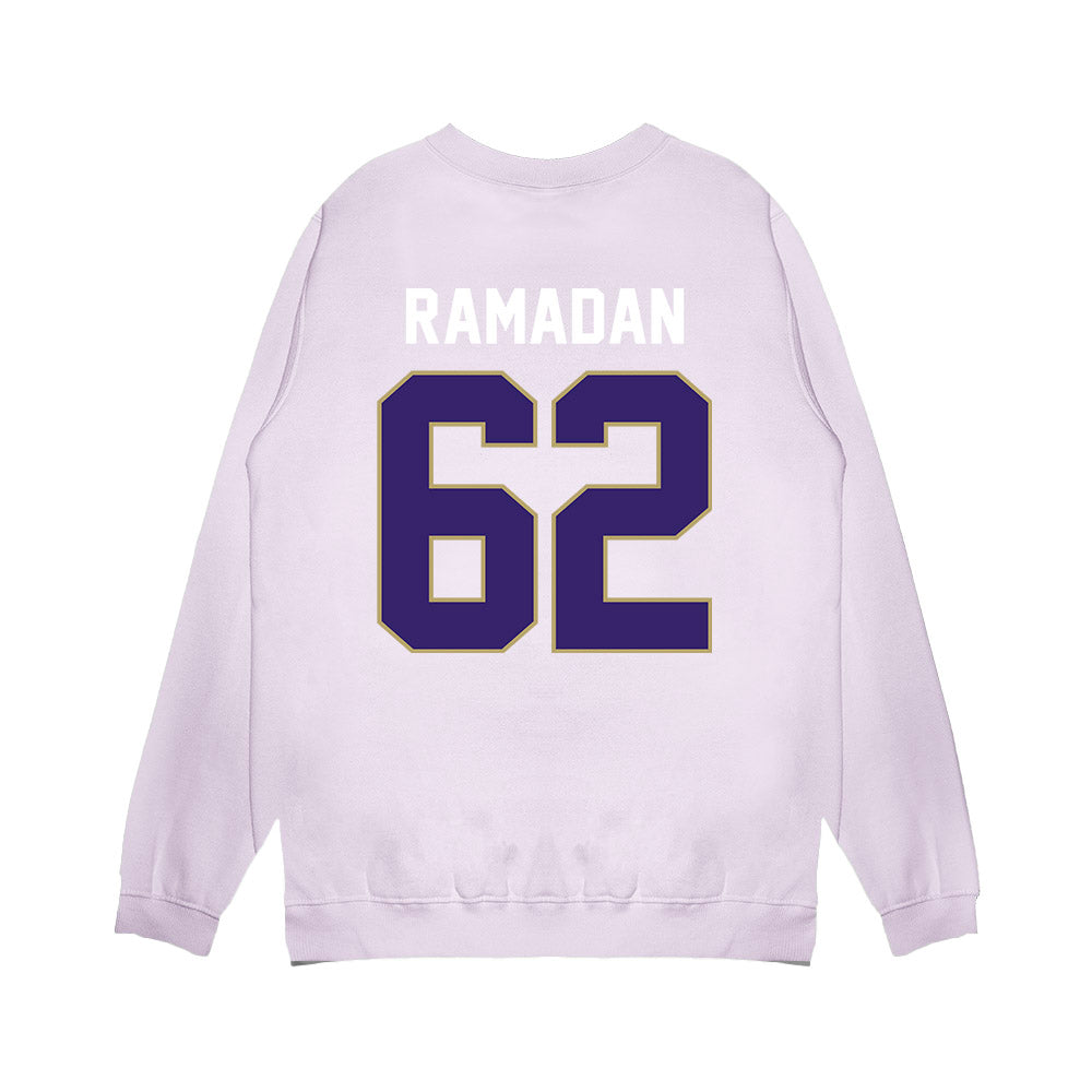 JMU - NCAA Football : Ibraheem Ramadan - Vintage Football Premium Crewneck Sweatshirt-1
