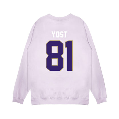 JMU - NCAA Football : Sue Yost - Vintage Football Premium Crewneck Sweatshirt-1
