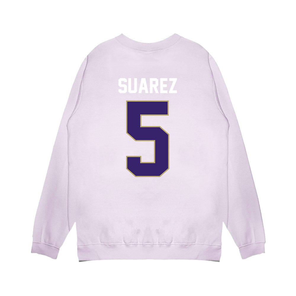 JMU - NCAA Football : Morgan Suarez - Vintage Football Premium Crewneck Sweatshirt-1