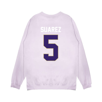 JMU - NCAA Football : Morgan Suarez - Vintage Football Premium Crewneck Sweatshirt-1