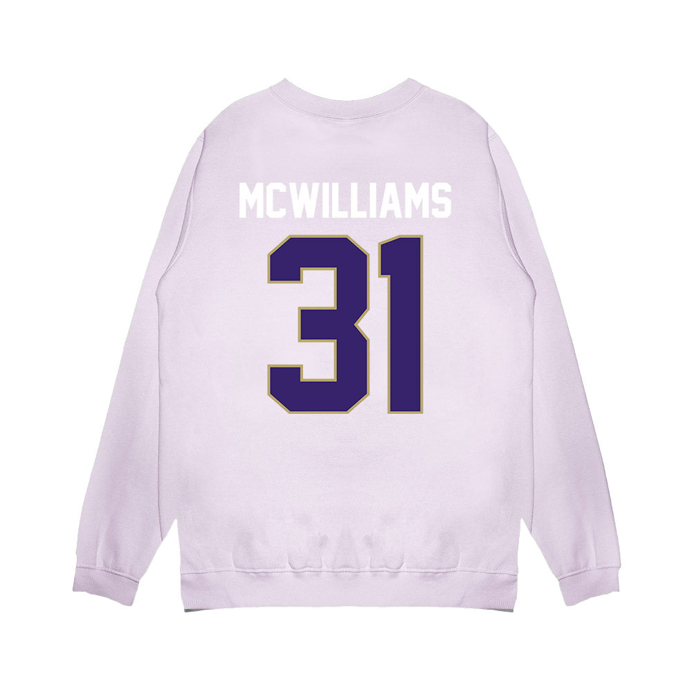 JMU - NCAA Football : Roddrey McWilliams - Vintage Football Premium Crewneck Sweatshirt-1