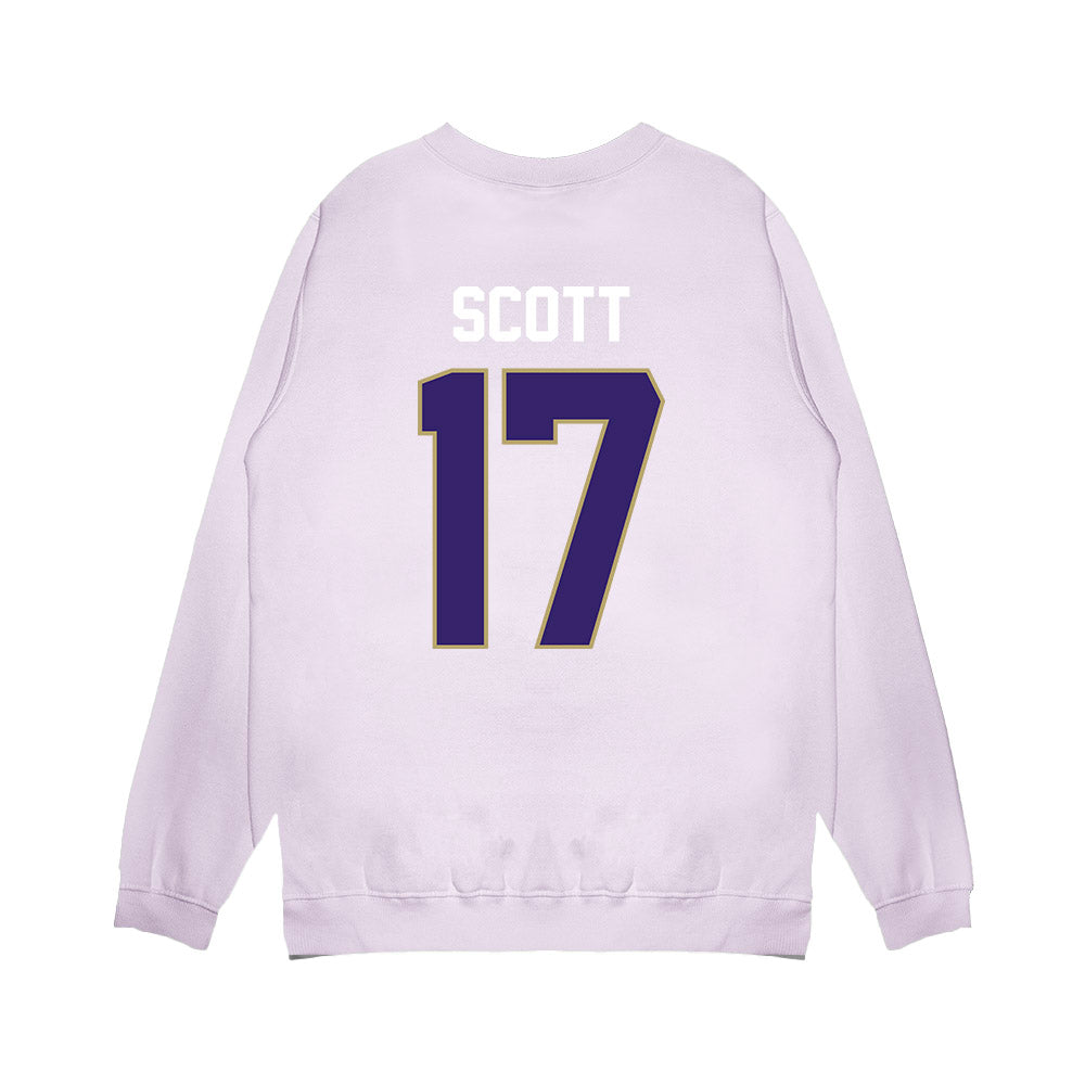 JMU - NCAA Football : Michael Scott - Vintage Football Premium Crewneck Sweatshirt-1