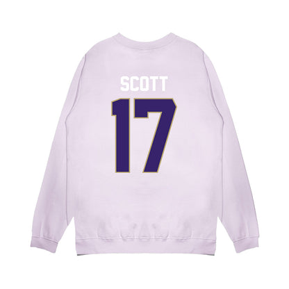 JMU - NCAA Football : Michael Scott - Vintage Football Premium Crewneck Sweatshirt-1