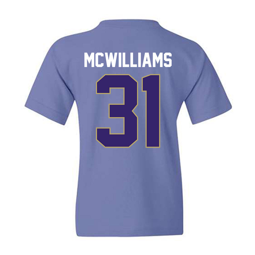 JMU - NCAA Football : Roddrey McWilliams - Vintage Football Youth T-Shirt-1