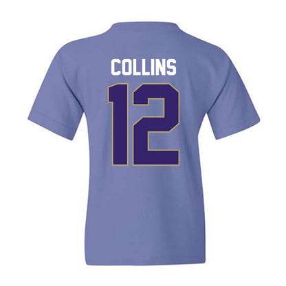 JMU - NCAA Football : Zaron Collins - Vintage Football Youth T-Shirt-1