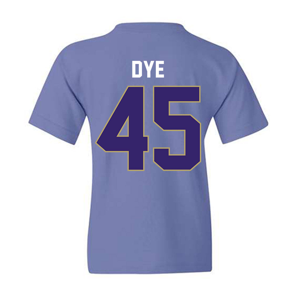 JMU - NCAA Football : Trashon Dye - Vintage Football Youth T-Shirt-1