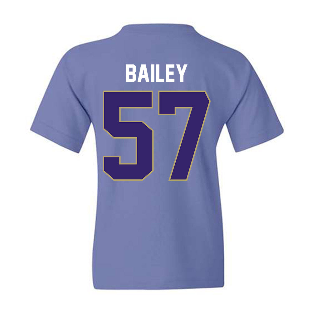 JMU - NCAA Football : Jacob Bailey - Vintage Football Youth T-Shirt-1