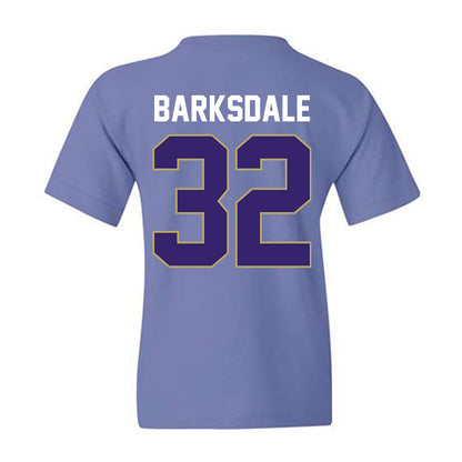 JMU - NCAA Football : DJ Barksdale - Vintage Football Youth T-Shirt-1